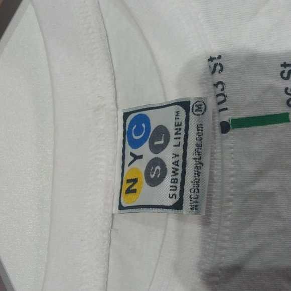 New with tags NYC t shirt subway line apparel - Picture 3 of 4